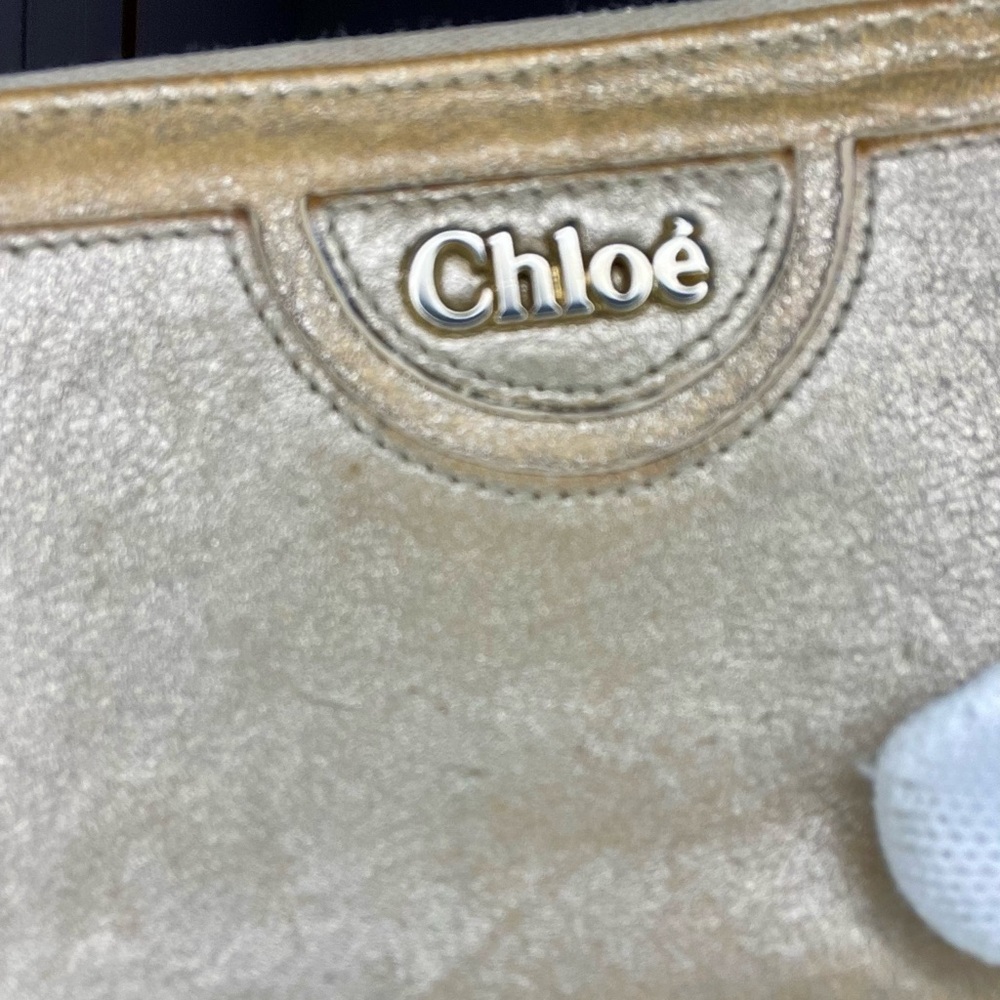 Chloe Vintage Gold Long Wallet - Picture 7 of 13